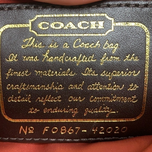 Coach Swingpack Stud Lurex Gold Jacquard CrossBody - Picture 9 of 9